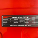 موتور برق هونامیک دوگانه سوز 5.5 کیلو وات مدل HM6500IOE-Y - تصویر 9