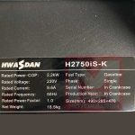 موتور برق هواسدان سایلنت 2.2 کیلو وات مدل H2750IS-K - تصویر 7