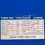 موتور برق اوپن فریم اینورتری توربوژن 4.2 کیلووات مدلGo6000 - تصویر 11