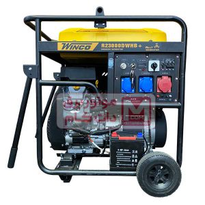 موتور برق سه فاز تک فاز وینکو16کیلووات مدل+R23000WHB دوسیلندر ریموتی