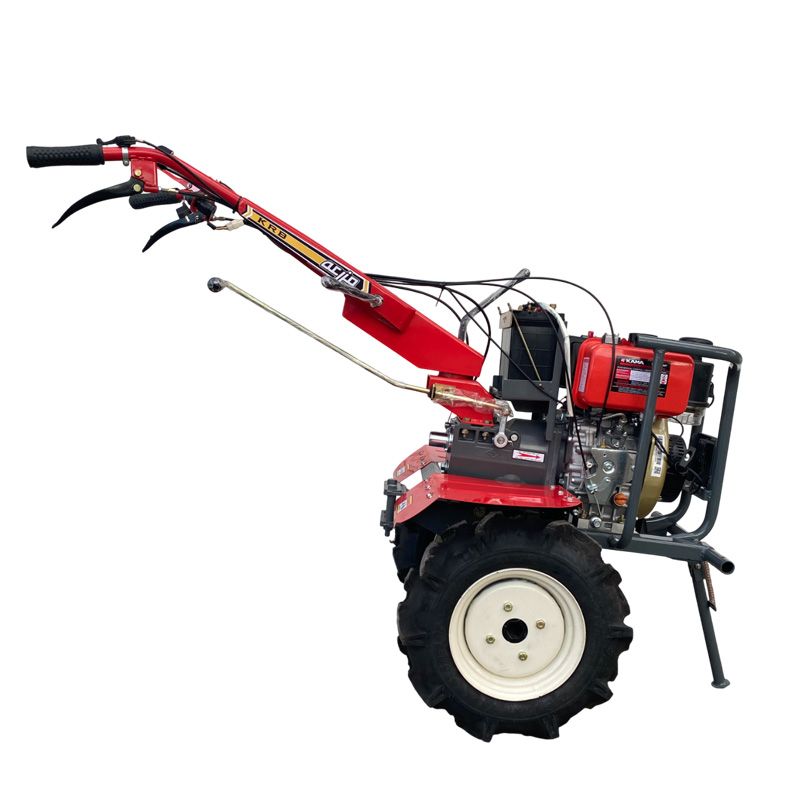 تیلر کلتیواتور کاما تقویت شده 7 اسب دیزلی مزرعه 